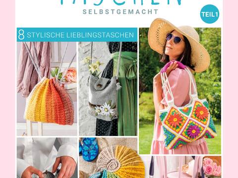 Sammlung Strick- und Häkeltaschen Teil 1
