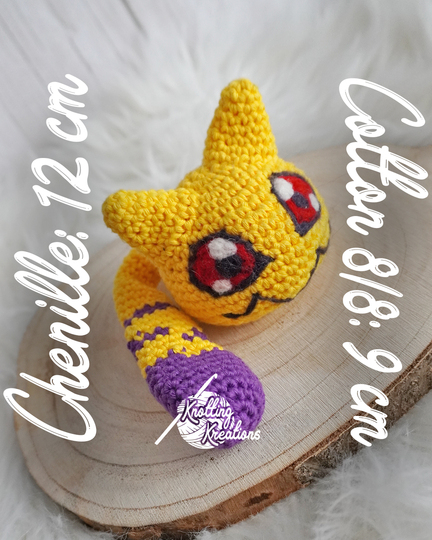Digital Monster Baby - Amigurumi - Crochet Pattern 10