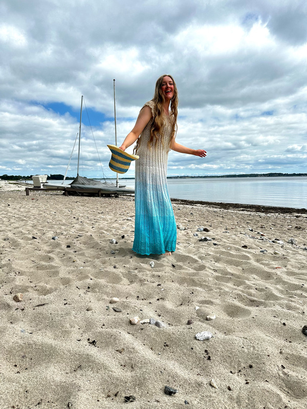 1-Bobbel-A-Linie-Häkelkleid „Strandstar“ - Bild 2