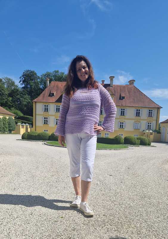 Häkelanleitung Pullover/Shirt Marisol - Bild 4
