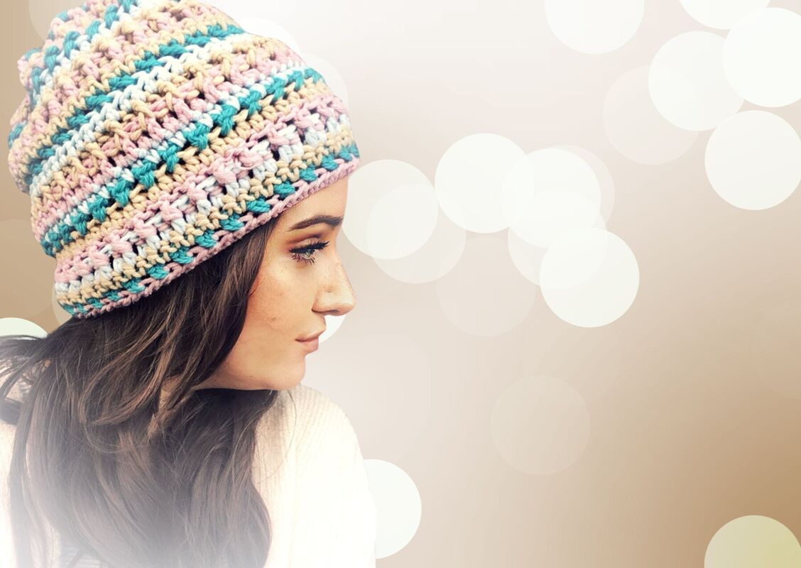 Häkelanleitung Mütze "RESTE-QUEEN" - Bild 5