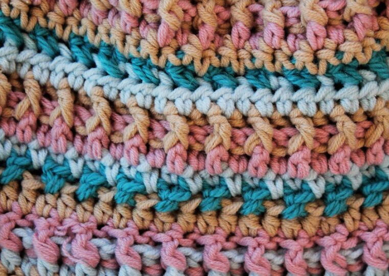 Häkelanleitung Mütze "RESTE-QUEEN"