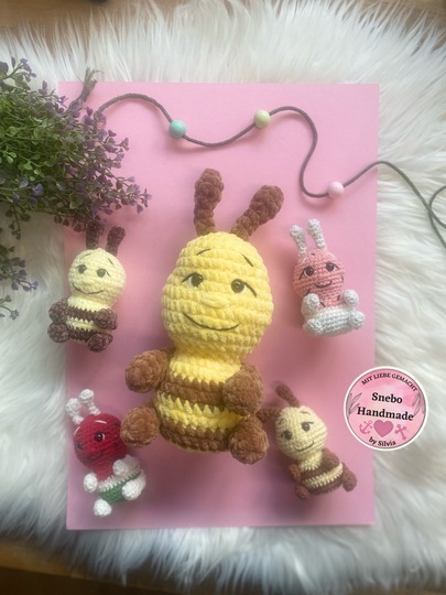 Biene Summy Häkelanleitung Deutsch PDF