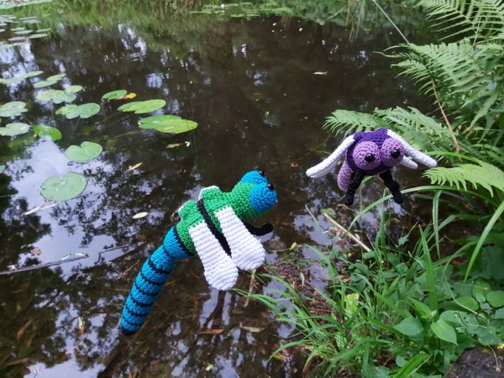 Libellen Betty und Lou Häkelanleitung