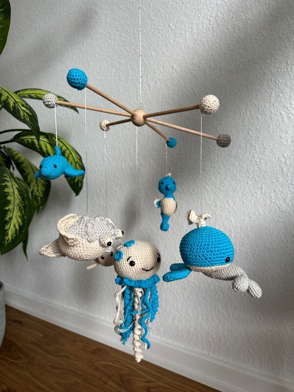 Mobile Sea Creatures, Crochet Pattern - Image 7