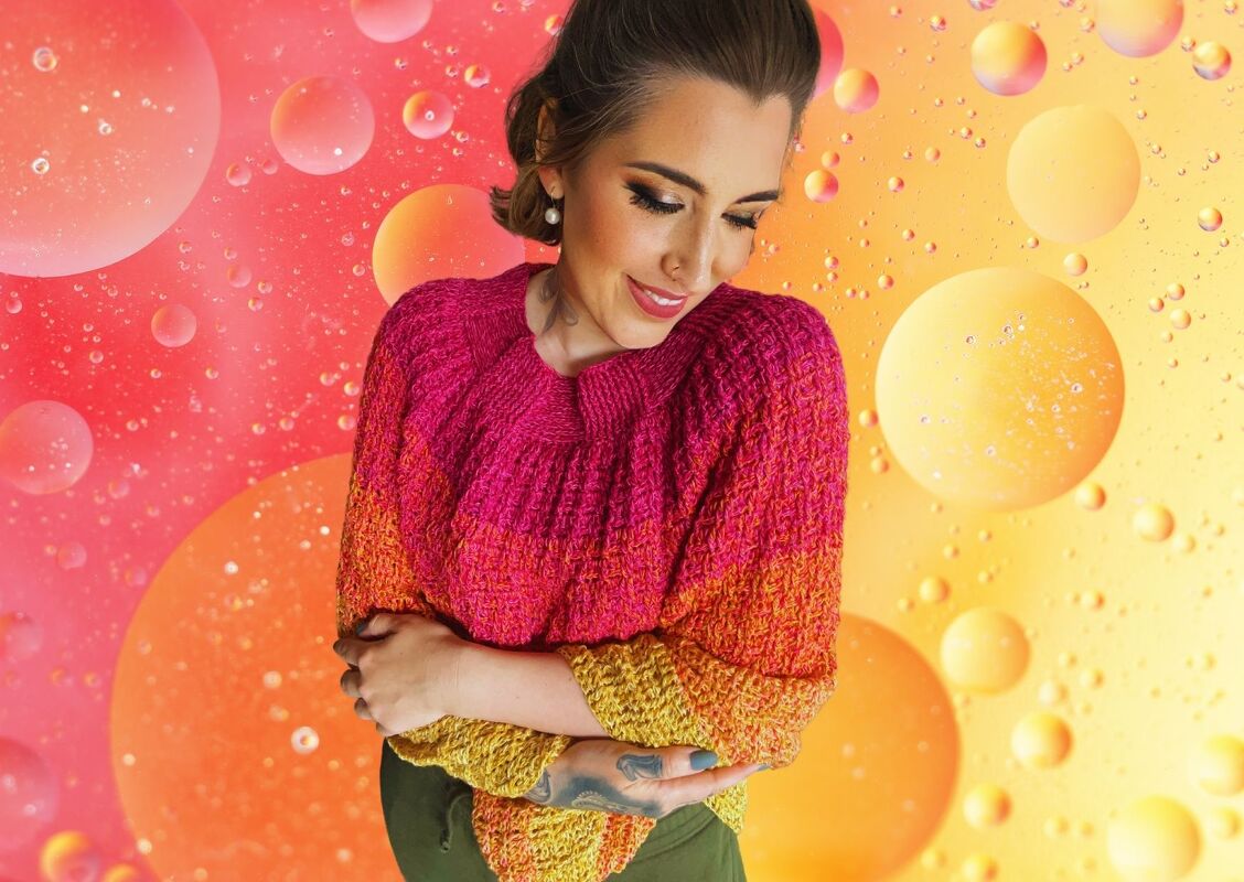 Häkelanleitung Poncho "FIRESTARTER" - Bild 4