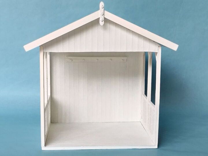 Bastelanleitung Miniatur-Kreativhaus 1:12