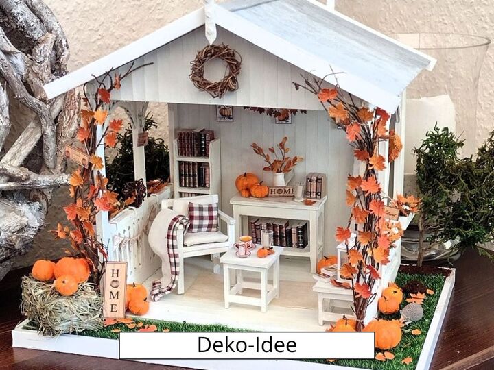 Bastelanleitung Miniatur-Kreativhaus 1:12