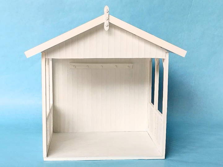 Miniatur-Kreativhaus 1:12 - Bauanleitung mit Vorlagen, Fotos & Schablonen