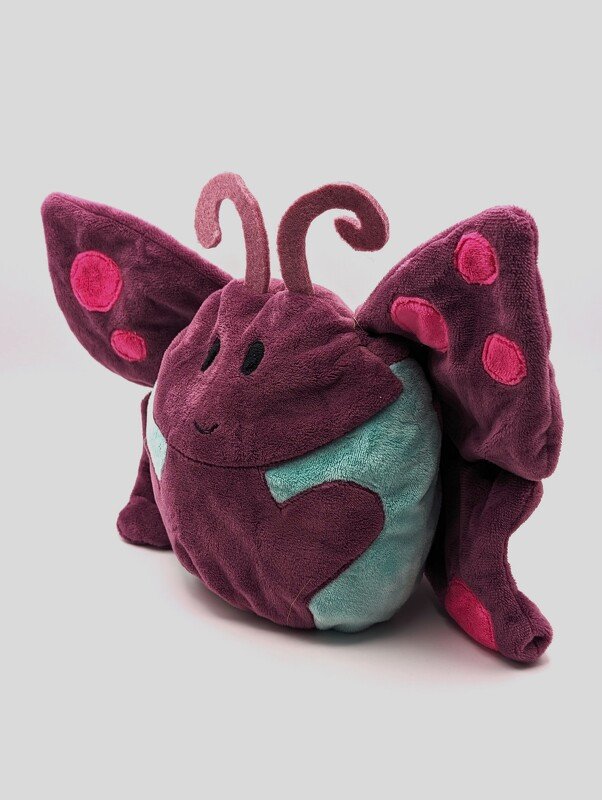 reversible cuddly toy "Krempeltier" butterfly Level 3 - sewing instruction