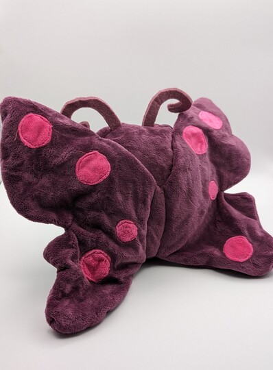 reversible cuddly toy "Krempeltier" butterfly Level 3 - sewing instruction