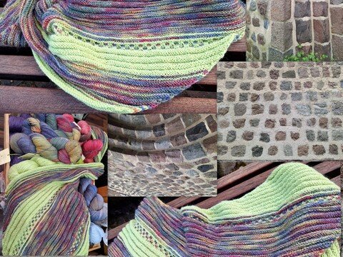 Schaltuch "Dots and Stripes"