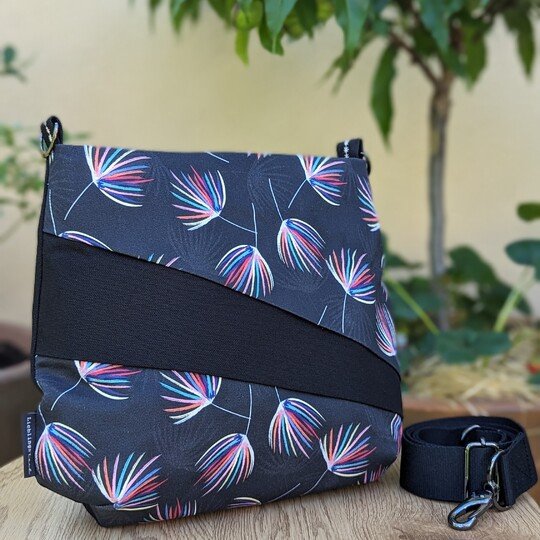 Anleitung Reißverschlusstasche mit Faltung "Hana"