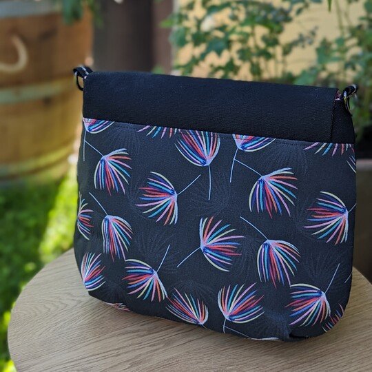 Anleitung Umhängetasche mit Taschenklappe "Hanalei"