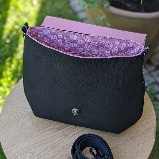 Anleitung Umhängetasche mit Taschenklappe "Hanalei"