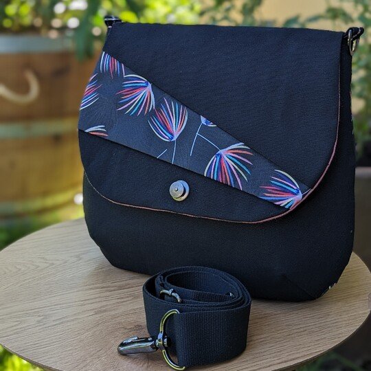 Anleitung Umhängetasche mit Taschenklappe "Hanalei"