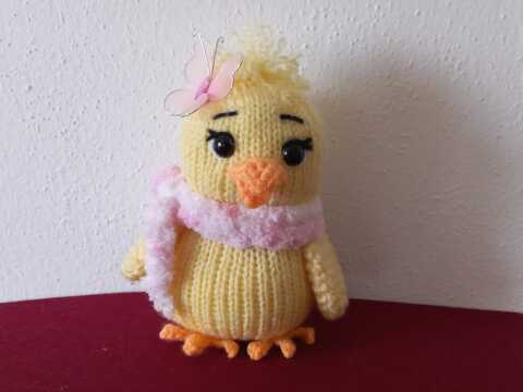 Anleitung Küken stricken und häkeln