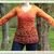 Häkelpullover/-shirt One-Cake-Susandra in Wickeloptik