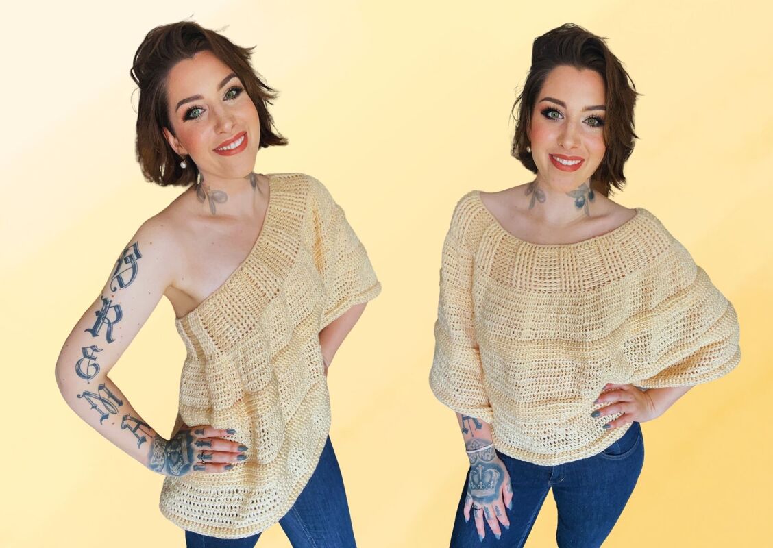 Häkelanleitung Poncho "VANILLA TWILIGHT"