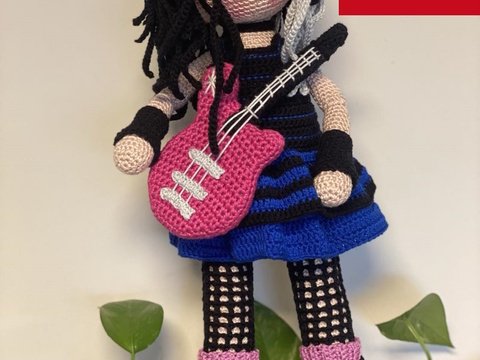 Doll Midnight Crochet Pattern
