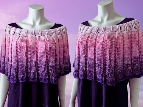 Häkelanleitung Poncho "SOFTY"