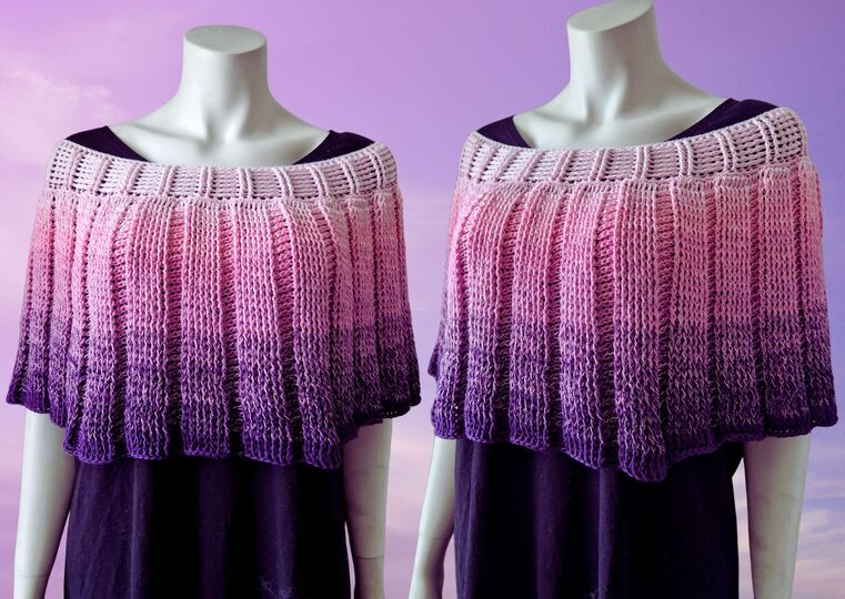 Häkelanleitung Poncho "SOFTY"