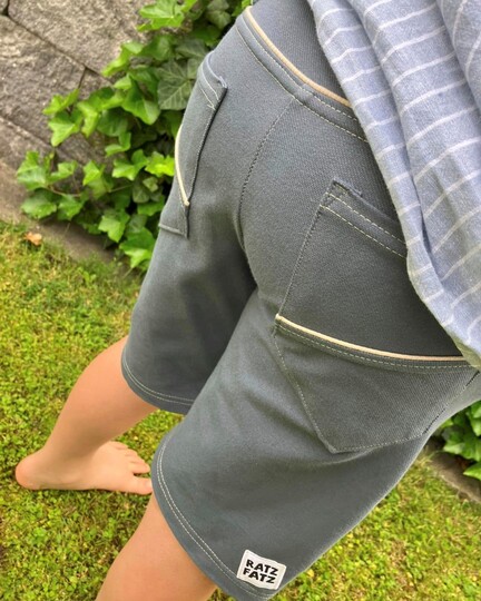 SHORTS "AARIS" - KIDS (110-164 je 3 Weiten) - Schnittmuster und Anleitung