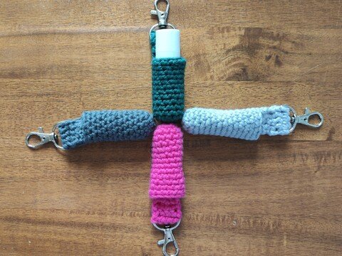 Lippenbalsamtäschen "grob"