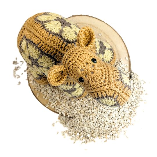 The Baby - Camel with African Flowers crochet pattern PDF DYN