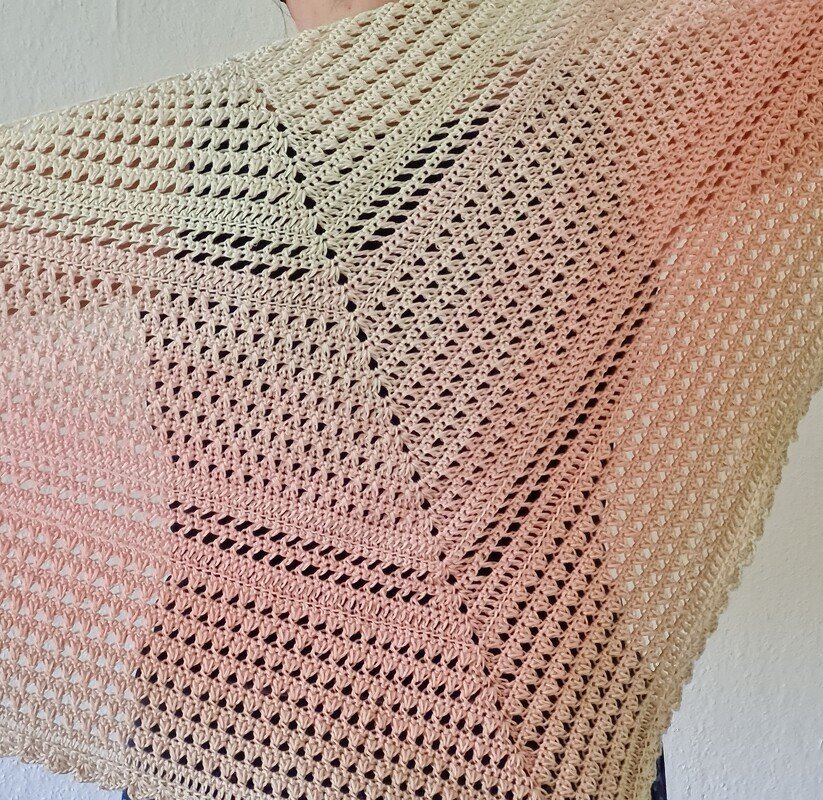 Dreieckstuch "Big Love" Häkelanleitung