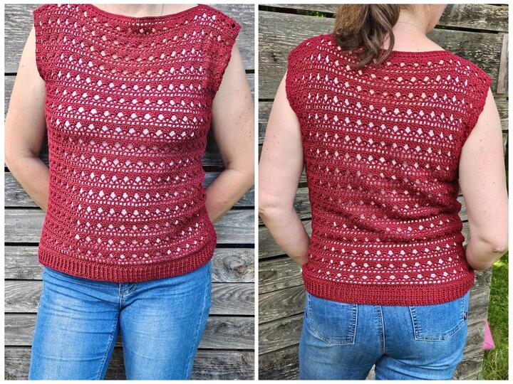 Häkelanleitung Shirt Sandy