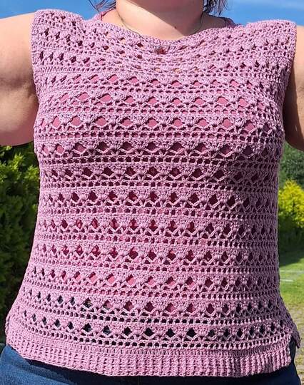 Häkelanleitung Shirt Sandy