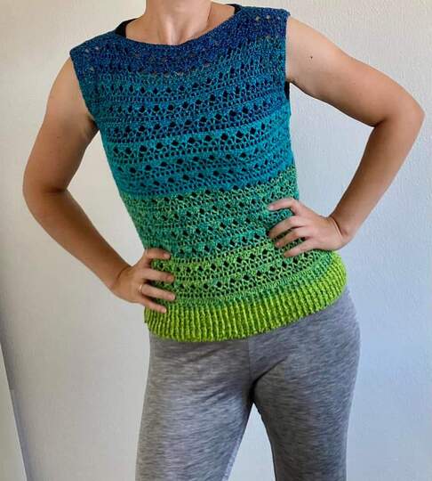 Häkelanleitung Shirt Sandy