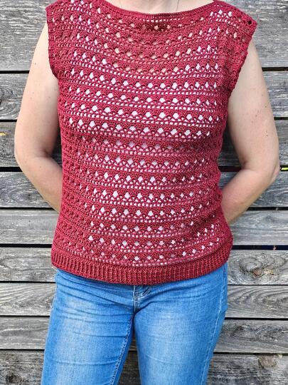 Häkelanleitung Shirt Sandy