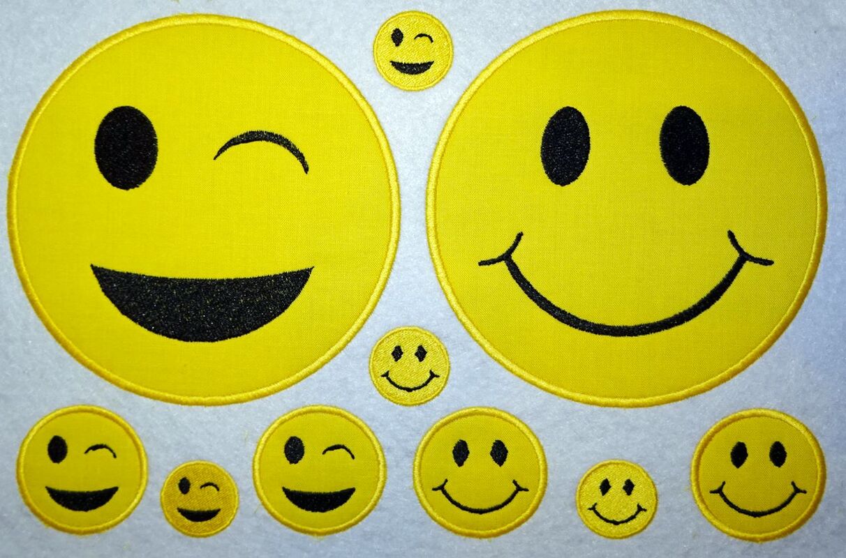 Stickdatei - Smiley - Bild 7