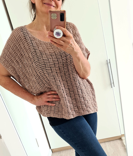 Top, Shirt "Kim" - A Casual Reversible Shirt