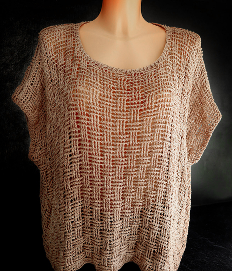 Top, Shirt "Kim" - A Casual Reversible Shirt