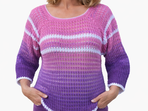 Häkelanleitung Pulli Nachtschwärmer