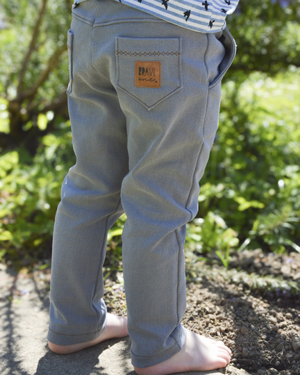 HOSE "AARIC" - MINI (50-104 je 3 Weiten) - Schnittmuster und Anleitung