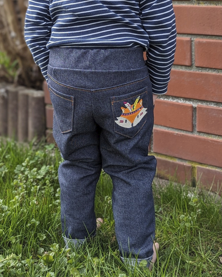 HOSE "AARIC" - MINI (50-104 je 3 Weiten) - Schnittmuster und Anleitung