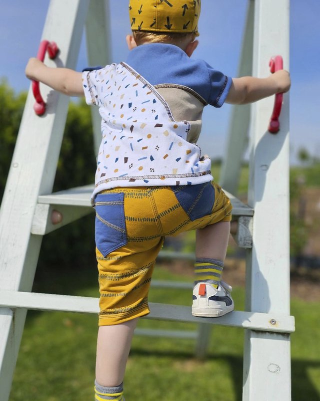 SHORTS "AARIS" - MINI (50-104 je 3 Weiten) - Schnittmuster und Anleitung - Bild 10