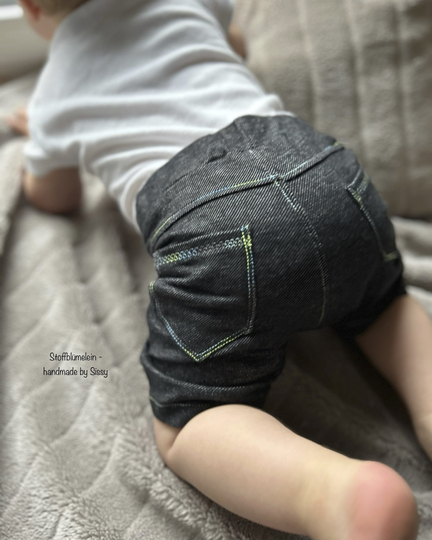 SHORTS "AARIS" - MINI (50-104 je 3 Weiten) - Schnittmuster und Anleitung