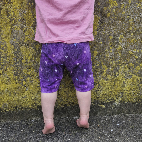 SHORTS "AARIS" - MINI (50-104 je 3 Weiten) - Schnittmuster und Anleitung