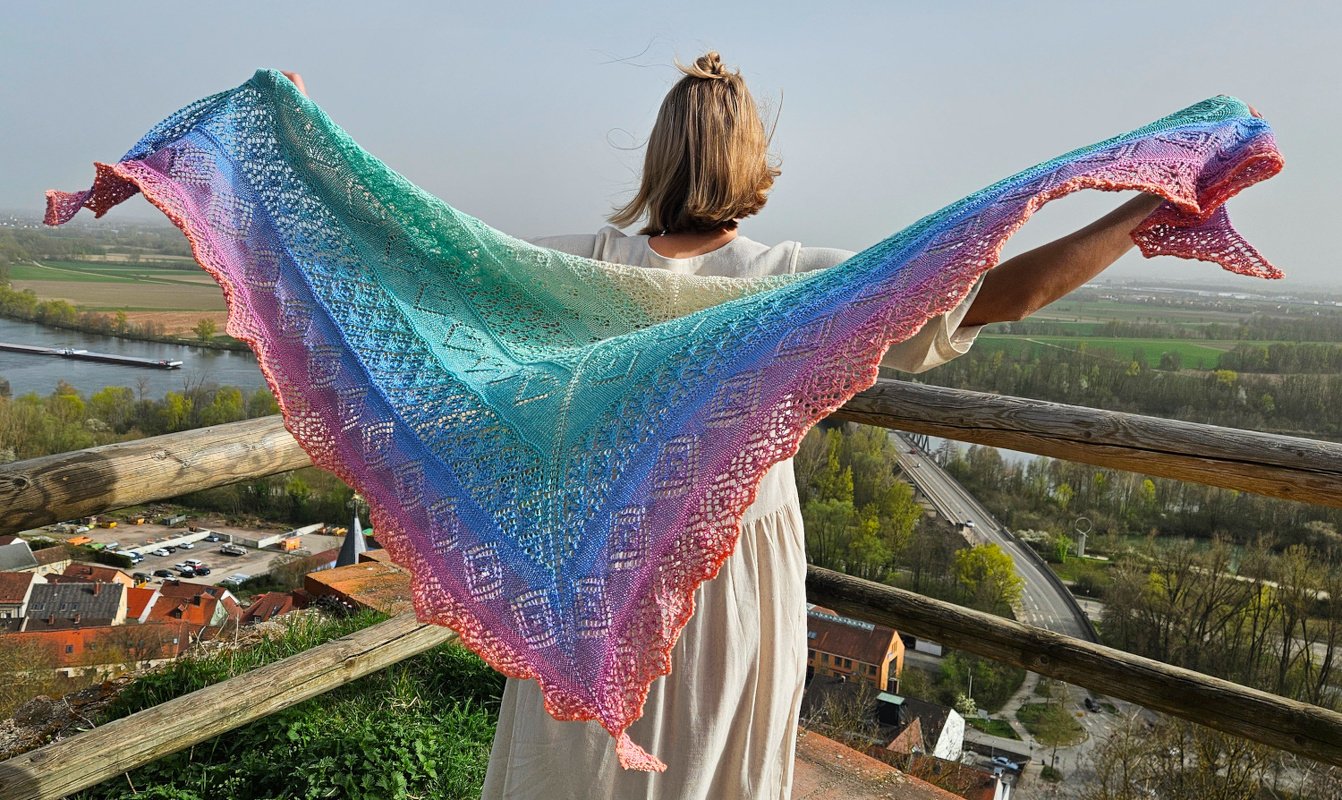 Anleitung Lace-Dreieckstuch "Surprise" - Bild 3