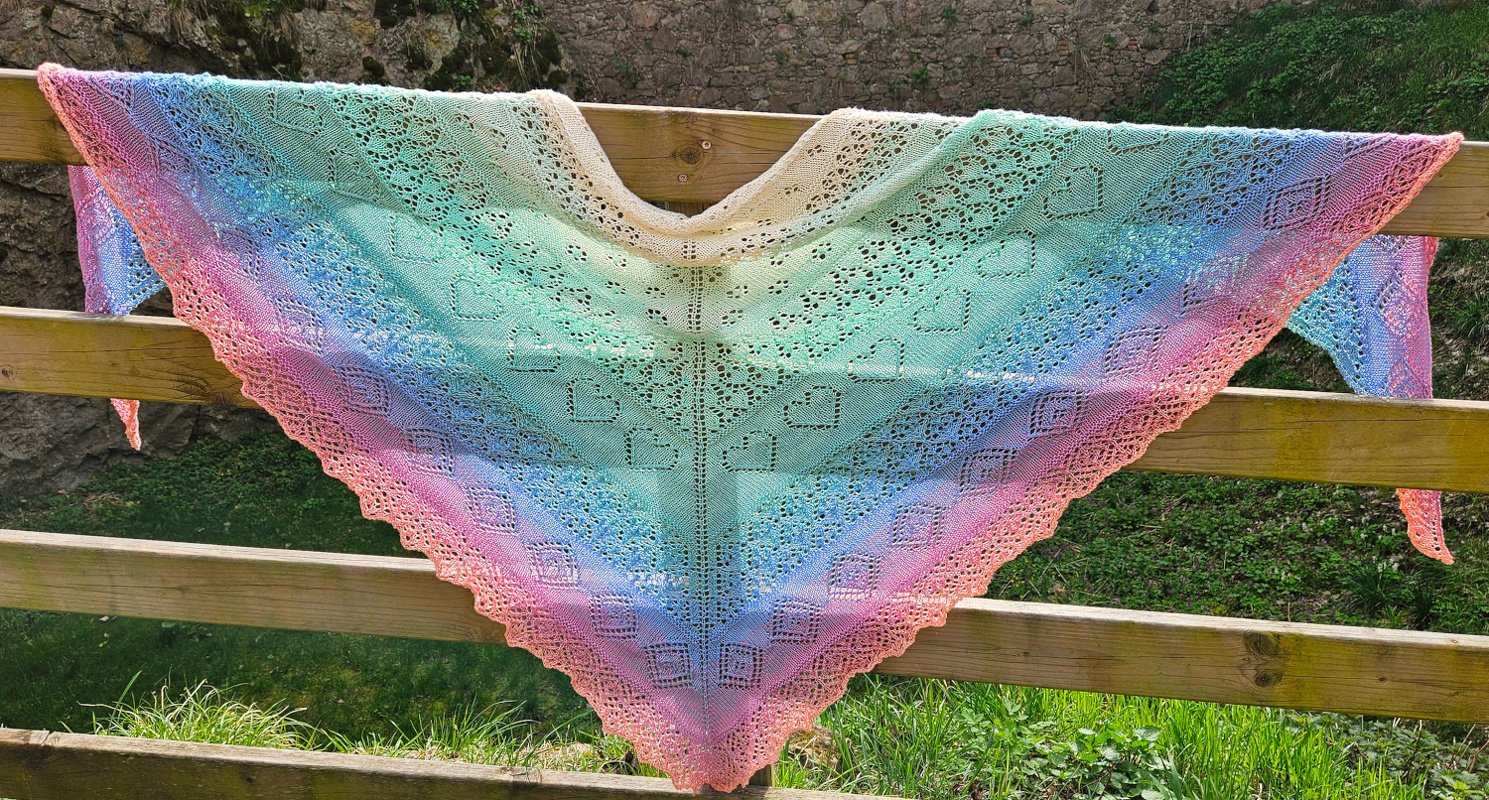Anleitung Lace-Dreieckstuch "Surprise"