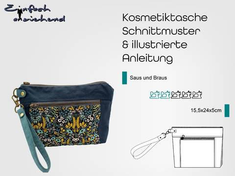 Schnittmuster Tasche - Saus und Braus