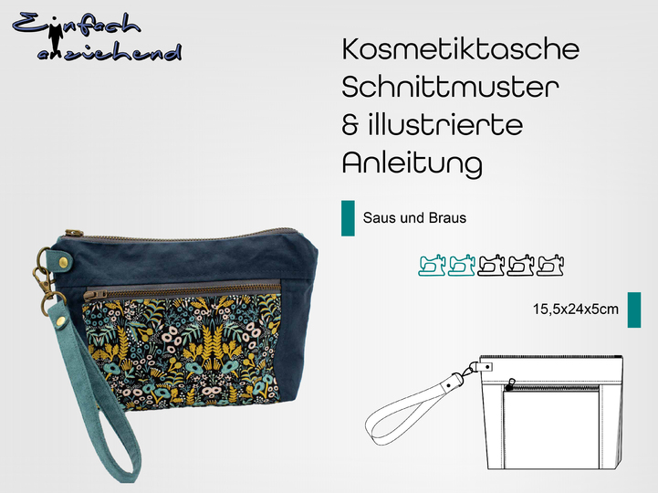 Schnittmuster Tasche - Saus und Braus