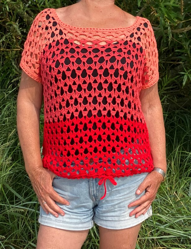 Sunset – Shirt -  Häkelanleitung - Bild 6