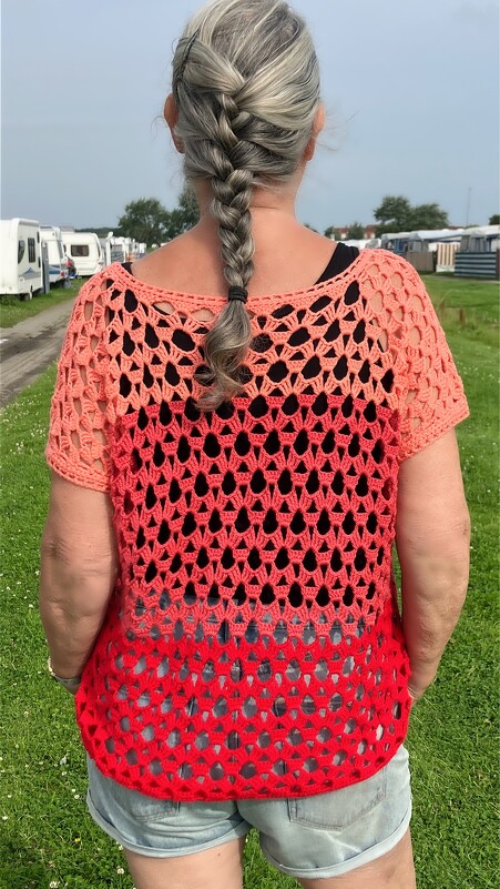 Sunset – Shirt -  Häkelanleitung - Bild 3