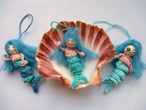 Häkelanleitung Kleine Meerjungfrau - schnell und einfach